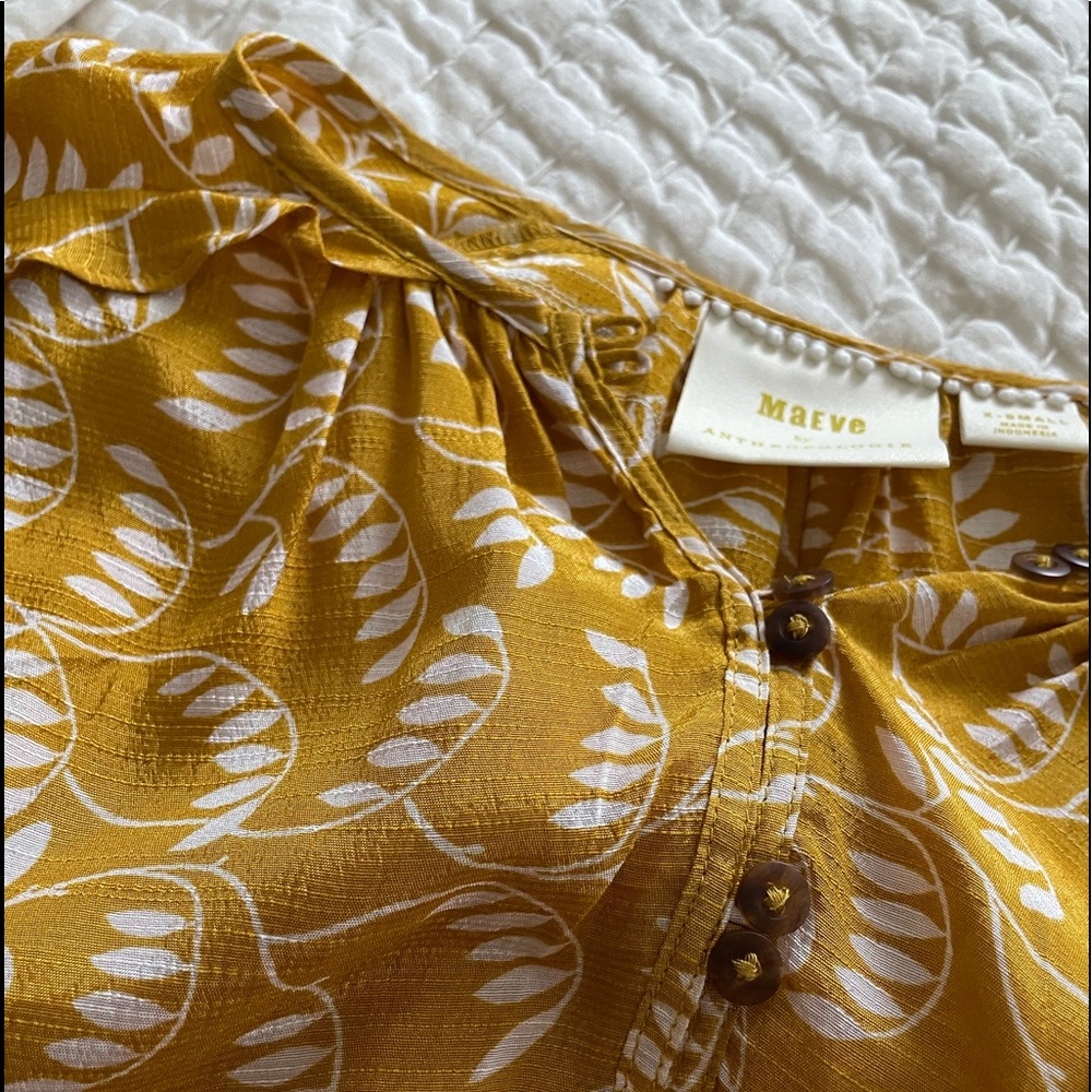 Anthropologie Blouse